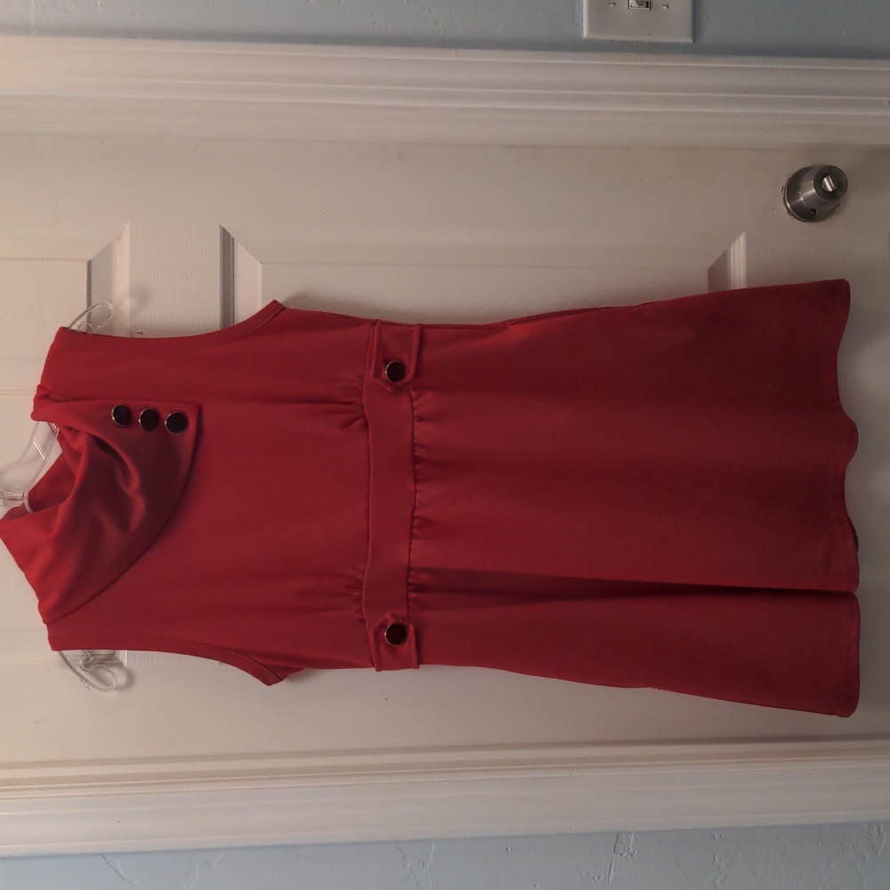 Cute red dress